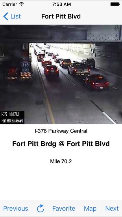 Pittsburgh Traffic Cam +Map screenshot-4