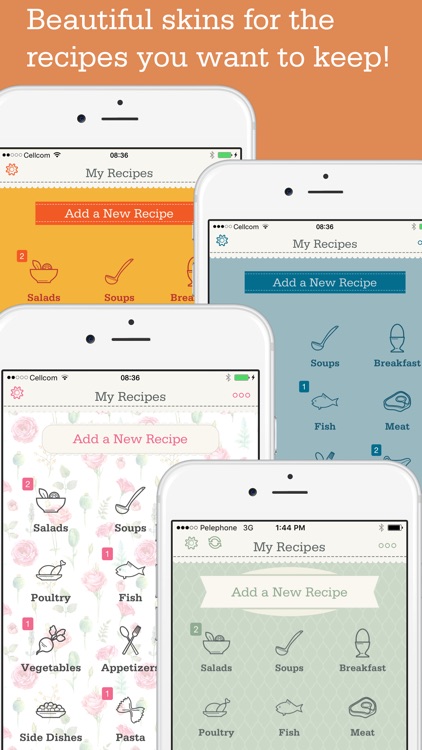 OrganizEat: recipe organizer & keeper cookbook box screenshot-4
