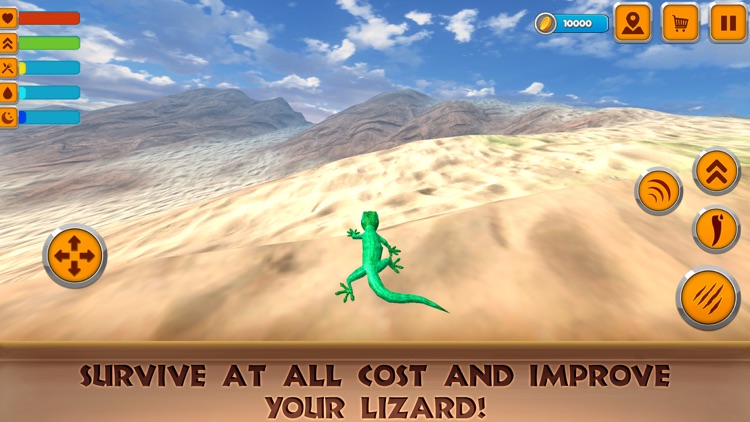 Wild Forest Lizard Simulator screenshot-3