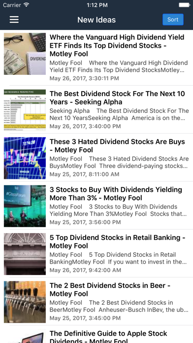 How to cancel & delete Dividend Stocks Ideas for High Yield Investing from iphone & ipad 1