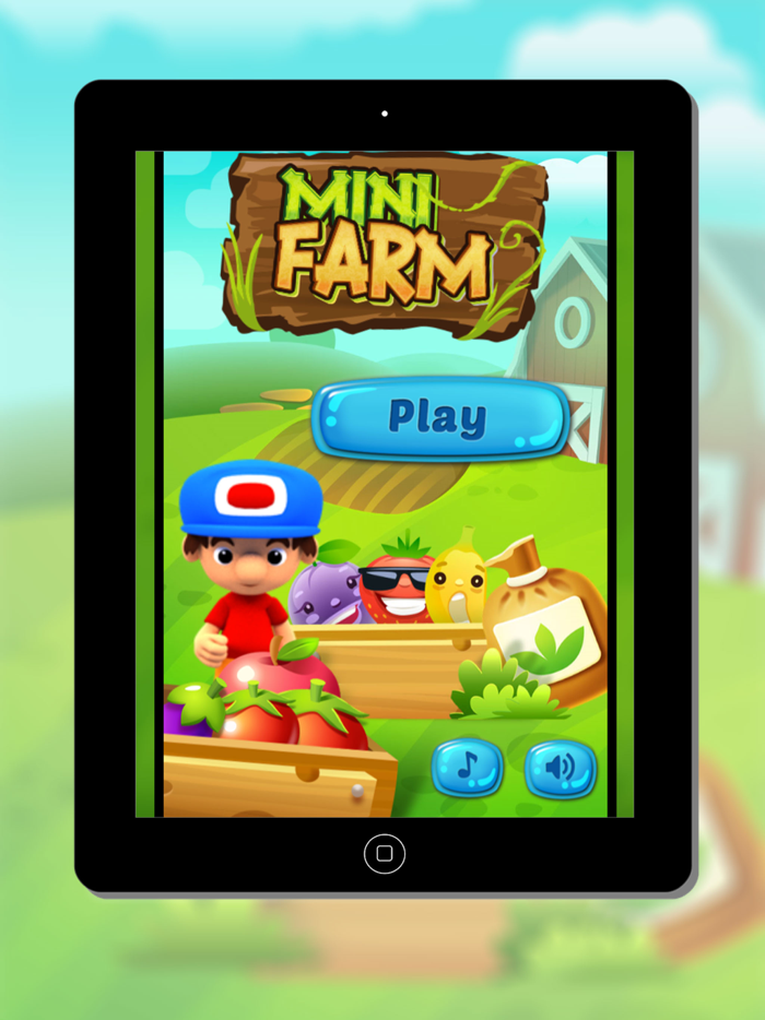 Mini Farm Match 3 For Kids