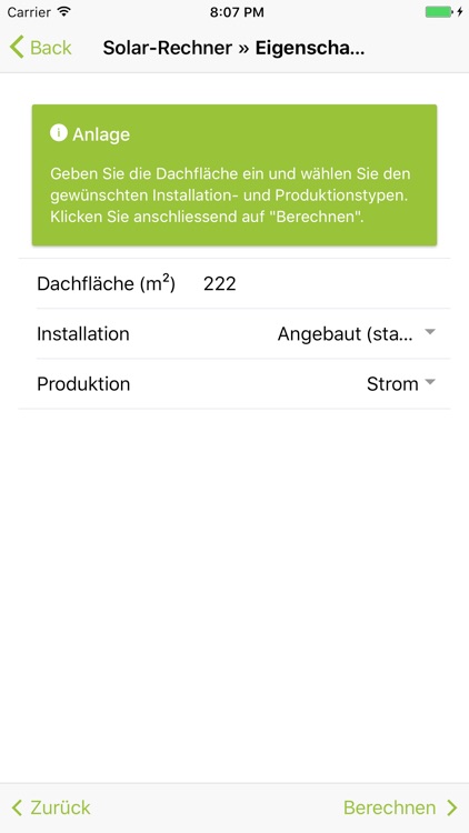 Solarrechner - SolCheck