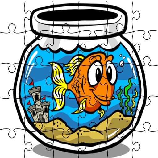 SeaFish Aquarium Jigsaw Puzzles Game For Kids icon