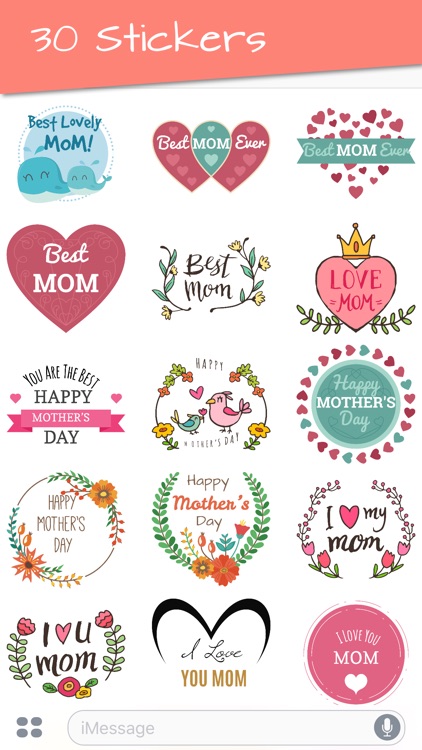 Mother's Day 2018 Stickers