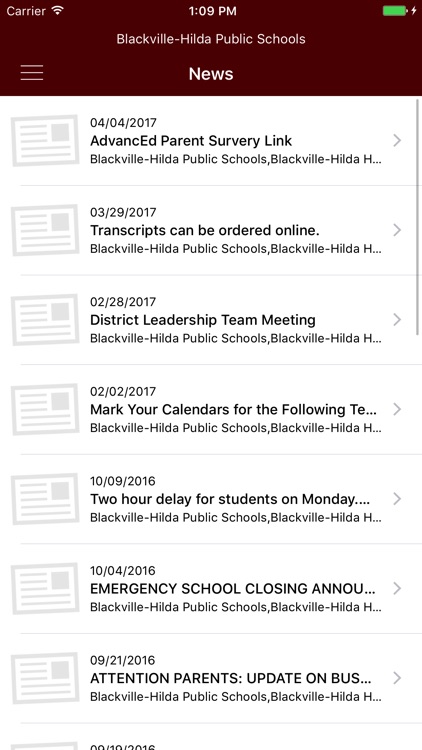 Blackville-Hilda Public Schools