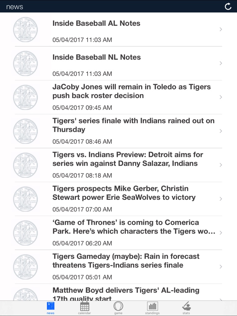 【图】Detroit Baseball News(截图3)