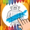 Iron Robot Coloring Book for Kids and Family