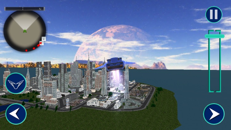 Flying Car Simulation 3D screenshot-3