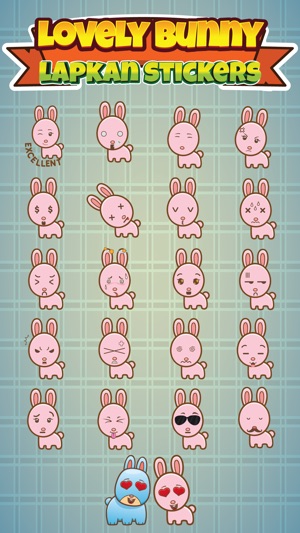 Sticker Me Lovely Bunny(圖2)-速報App