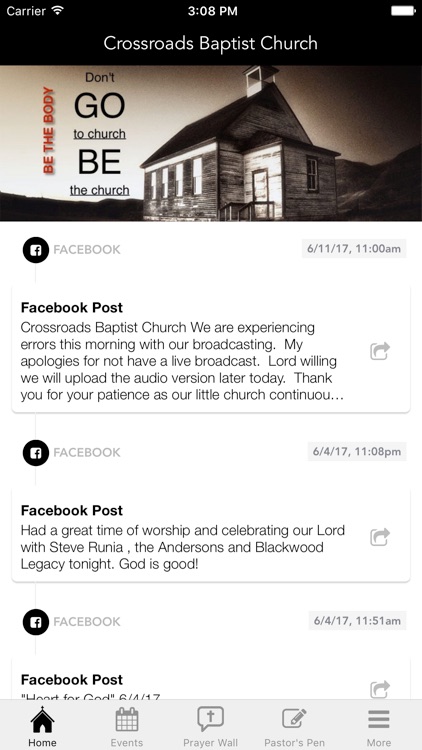 Crossroads Baptist RIFLE