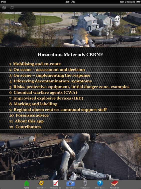 CBRNE - Hazardous materials for iPad