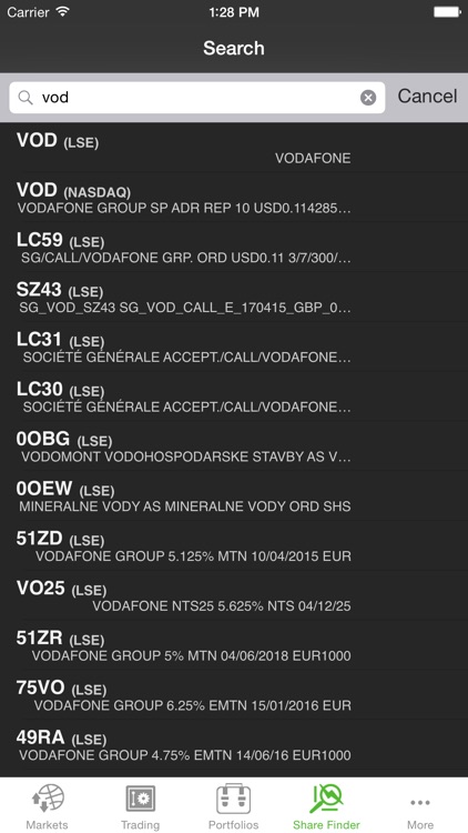SharePrice (Live)