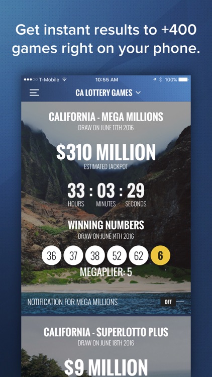 AutoLotto: Powerball, MegaMillions Lottery Tickets