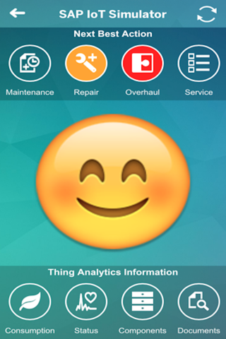 SAP IoT Simulator screenshot 3