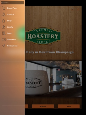 Columbia Street Roastery screenshot 2