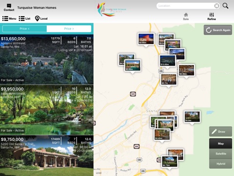 Santa Fe Homes For Sale for iPad screenshot 2