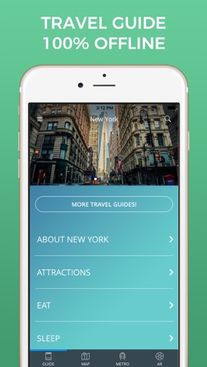 New York City Travel Guide with Offline Street Map(圖1)-速報App