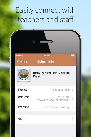 Brawley Elementary School District screenshot 2