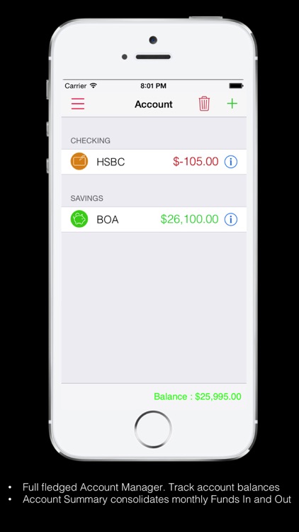 Home Budget Expense Account Manager Pro