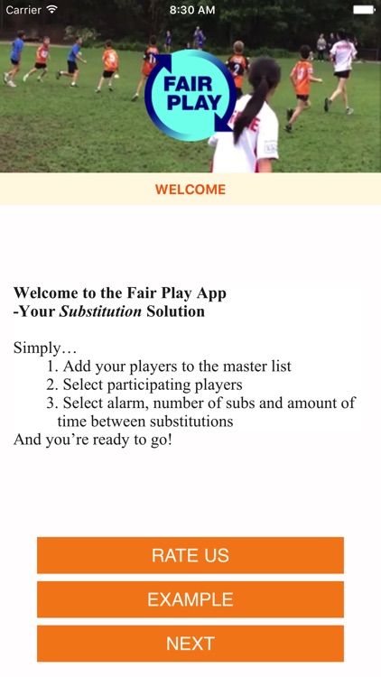 Fair Play App