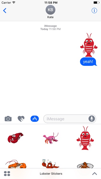 Lobster Stickers