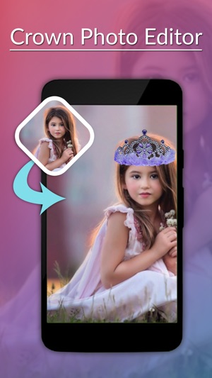 Crown Photo Editor -Crown Camera stickers(圖1)-速報App