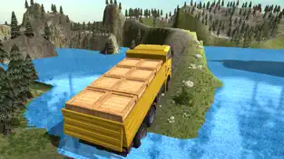 Captura de Pantalla 1 Truck Driver Extreme 3D iphone