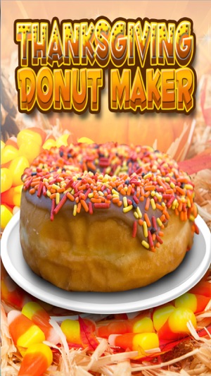 Donut Maker Thanksgiving Dessert Food Cooking Game(圖1)-速報App