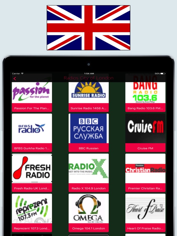 Radio United Kingdom FM / Radio Stations Online UK screenshot 2