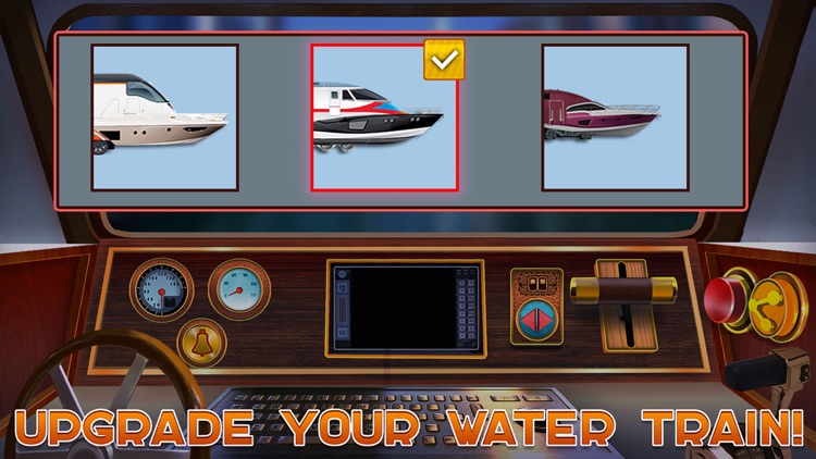 Water Train Drive Simulator screenshot-3