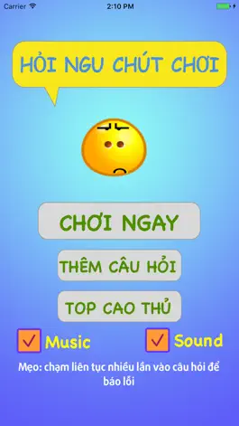 Game screenshot Hỏi Ngu Chút Chơi - Hại Não mod apk