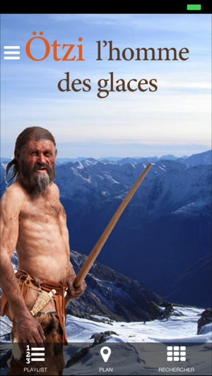 Multimedia guide Ötzi