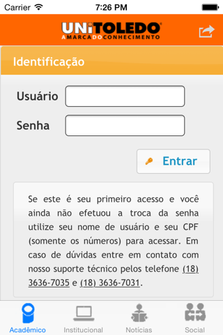 UniToledo screenshot 2