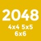 2048 4x4 5x5 6x6 - Classic & Plus