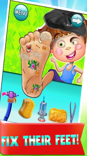 Smelly Foot Doctor Toe Nail Hospital(圖4)-速報App