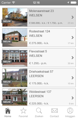 Van der Linden Makelaardij Almere screenshot 2