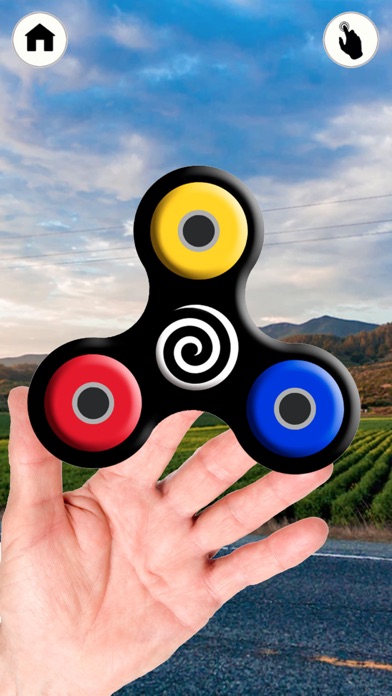 How to cancel & delete Fidget hand spinner simulator –  3d wheel toy game from iphone & ipad 1