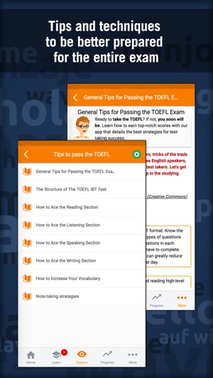 MosaLingua TOEFL® English Test(圖3)-速報App