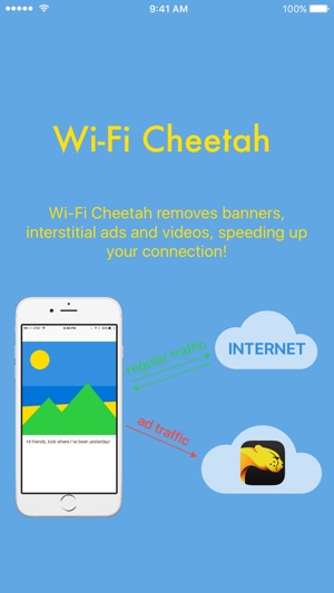 Wi-Fi Cheetah - Fast browsing with no ads(圖2)-速報App