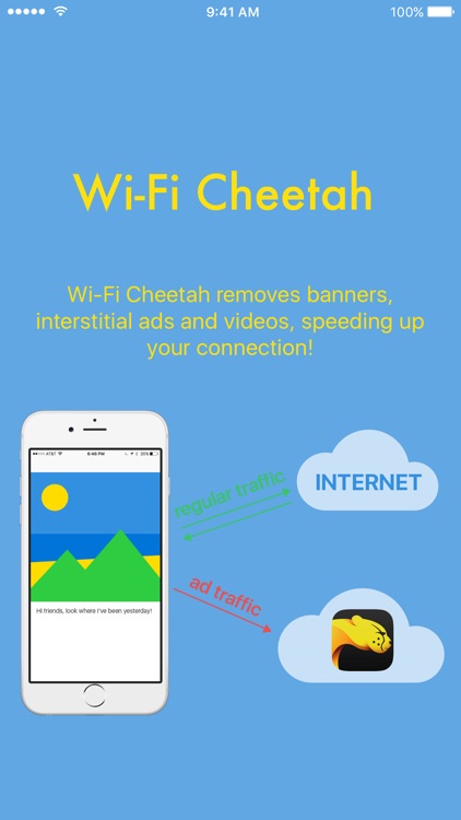 Wi-Fi Cheetah - Fast browsing with no ads