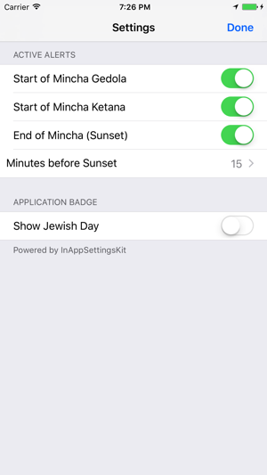 Mincha Alerts - Automatic Prayer Reminders(圖2)-速報App