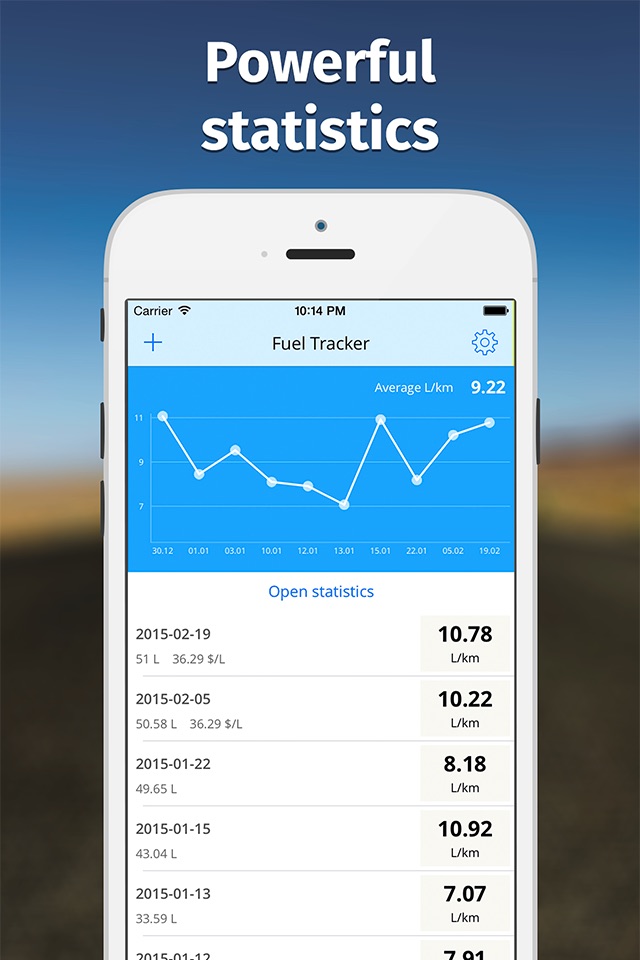 Fuel Tracker Gas & Mileage Log screenshot 3