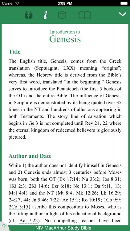 NIV MacArthur Study Bible screenshot-0
