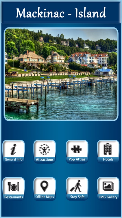 Mackinac Island Travel Guide & Offline Map