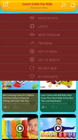 Game screenshot Learn Color For Kids Children Toddlers With Videos hack