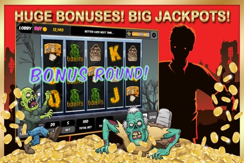 Dead Zombies Slots Casino screenshot 2