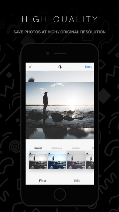 InstaFit - Post Photos To Instagram Without Cropping Screenshot 5