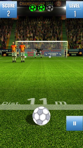 サッカーフリーキック世界選手権 サッカーゲーム Iphoneアプリ Applion
