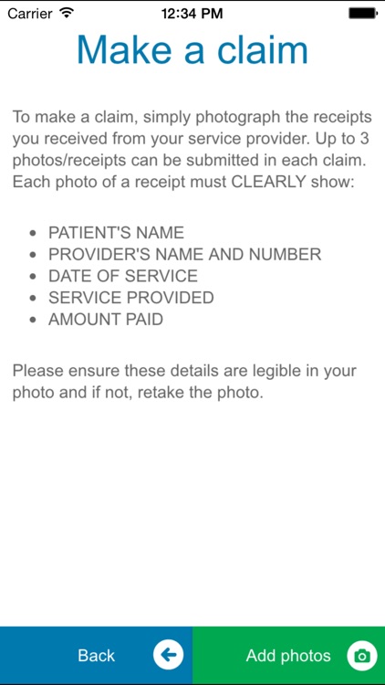 Transport Health Insurance Mobile Claiming screenshot-3