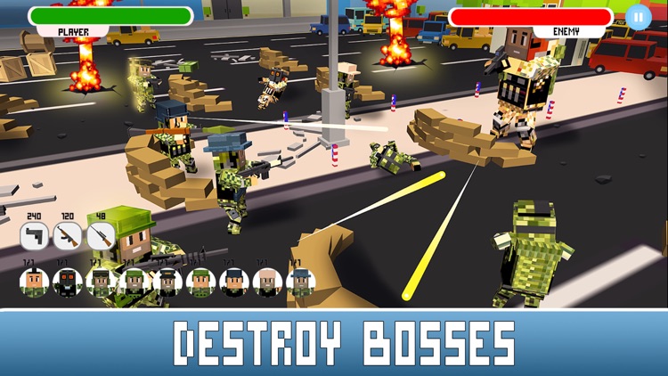 Blocky Army: Commando Shooter